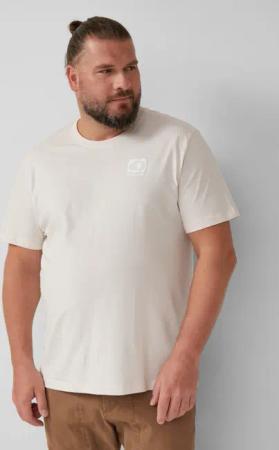 s.Oliver Kurzarmshirt T-Shirt mit Discovery™-Print