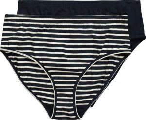 Ulla Popken Slip Slip 2er-Pack Ringel/uni