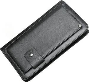 YUBRO-STUDIO Clutch Herren Geldbörse Echtleder Großes