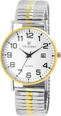classique Quarzuhr 2700018 Classique Herrenuhr, Edelstahlzugarmband,