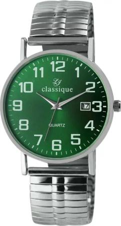 classique Quarzuhr 2700018 Classique Herrenuhr, Edelstahlzugarmband,