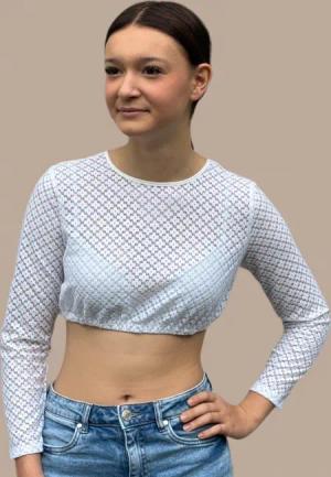 Ramona Lippert Dirndlbluse Lia Langarm