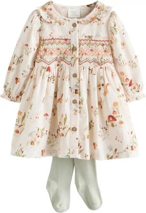 Next Blusenkleid Baby Kleid mit Kragen