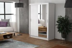 Beautysofa Kleiderschrank Rio mit Einlegeböden und