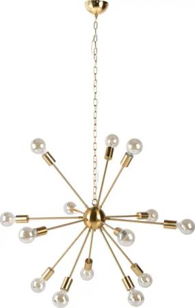 riess-ambiente Hängeleuchte SPUTNIK 87cm gold, ohne