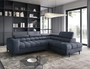 MOEBLO Ecksofa Ferrucio, modernes Schlafsofa mit