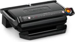 Tefal Kontaktgrill "OptiGrill+ XL, erneuerte Kochstufenanzeige, 9 automatische Programme", 2000 W, ein manuelles Programm, spülmaschinengeeignete Platten, GC7278