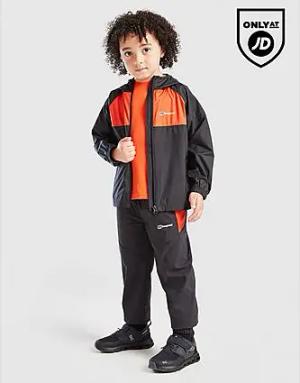 Berghaus Windshell 3-Piece Tracksuit Children, Schwarz