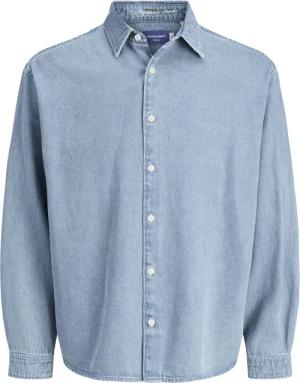 Jack & Jones Herren Freizeit Hemd JORNORREBRO DENIM SHIRT Comfort Fit