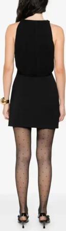 Elisabetta Franchi - Fitted Mini Dress - Größe 44 - schwarz