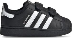 Adidas Superstar Unisex Schuhe - Schwarz - Größe: 25.5 - Leder - Foot Locker