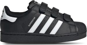 Adidas Superstar Unisex Schuhe - Schwarz - Größe: 35 - Leder - Foot Locker