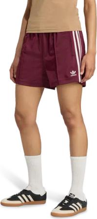 Adidas Firebird Damen Kurze Hosen - Rot - Größe 34 - Poly Mesh