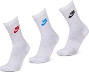 Nike Everyday Essential Crew 3 Pack Unisex Socken - Rot - Größe 34 - 38