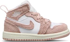 Jordan Aj1 Mid Baby Sneaker - Weiß - Größe 23.5 - Leder
