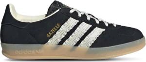 Adidas Gazelle Damen Schuhe - Schwarz - Größe: 35.5 - Leder - Foot Locker