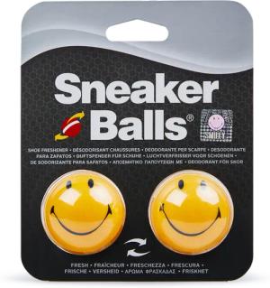 Sneaker Balls Happy Face Unisex Sportzubehör - Gelb - Größe One Size - Plastic/Polycarbonate