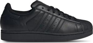 Adidas Superstar Damen Schuhe - Schwarz - Größe: 34.5 - Leder - Foot Locker