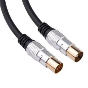 euroharry TV Antennenkabel Koax Stecker zu