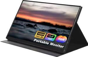 Goldstern-Tech PulseStorm Gaming-Monitor (39,6 cm/15.6 ",