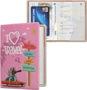 kwmobile Etui Reisepass Kunststoff Schutzhülle Ausweis
