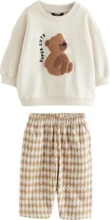 Next Sweatanzug Jersey-Sweatshirt und Jogginghose im