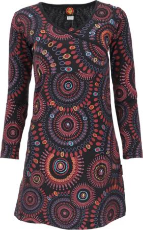 Guru-Shop Midikleid Hippie Minikleid Boho chic,