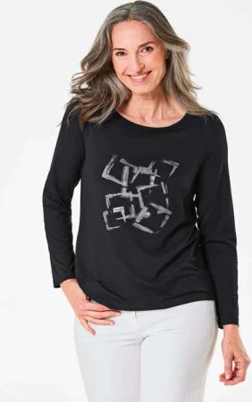 GOLDNER Print-Shirt Shirt