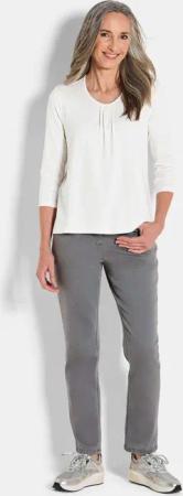 GOLDNER T-Shirt Feminines Shirt aus Viskose-Jersey