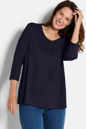 GOLDNER T-Shirt Feminines Shirt aus Viskose-Jersey