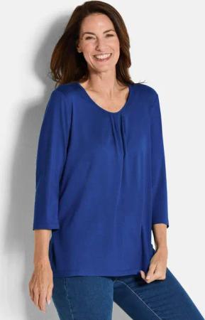 GOLDNER T-Shirt Feminines Shirt aus Viskose-Jersey