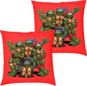 Blondie & Brownie Dekokissen Turtles Ninja