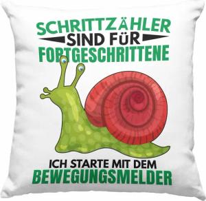 Trendation Dekokissen Trendation - Lustiger Schnecken
