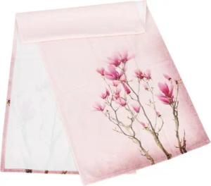 Home-trends24.de Tischläufer Tischläufer Tulpen Magnolie Tischdecke