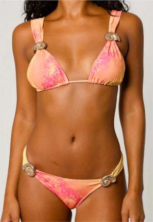 Moda Minx Bikini-Hose "Nautilus Shell Fixed Bikini Bottom", (1 St., Panty), mit tollen Muschel-Elementen