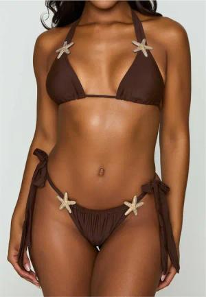 Moda Minx Bikini-Hose, (1 St., Panty), mit tollen Seestern-Elementen