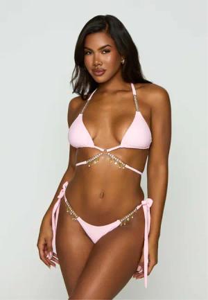Moda Minx Bikini-Hose "Seychelles Tie Side Brazilian Bikini Bottom", (1 St., Panty), mit maritimen Elementen