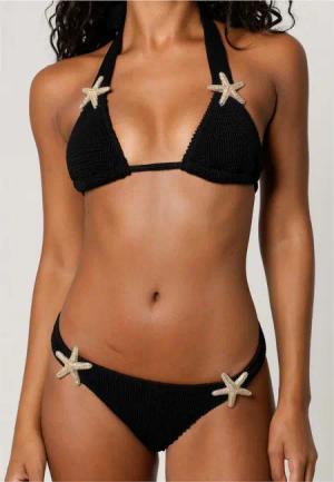 Moda Minx Bikini-Hose "Starfish Scrunch", (1 St., Panty), mit tollen Seestern-Elementen