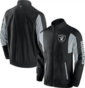 Fanatics Bomberjacke "Fanatics Jacke Las Vegas Raiders Woven Track"