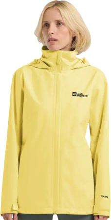 Jack Wolfskin Trailtime 2L Jacket Women Regenjacke Damen M yellow lemon ice