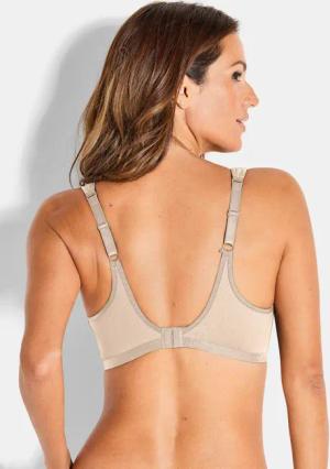 Bügelloser BH mit gemoldeten Cups - haut - Gr. 90B von Goldner Fashion