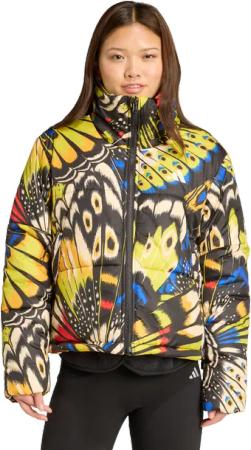 Adidas X Farm Padded Jacket Damen Jacken - Schwarz - Größe: 40 - Poly Mesh - Foot Locker