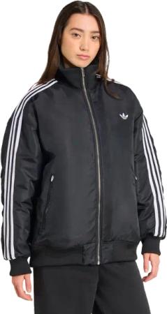Adidas Firebird Damen Jacken - Schwarz - Größe 40 - Nylon