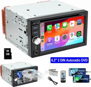 ESSGOO 6,2" 2DIN MP5 Carplay Android