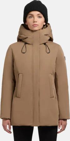 khujo Winterjacke Palla-YM Damen Wintermantel mit