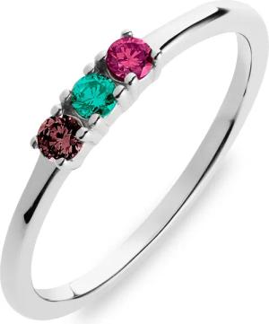 Esprit Silberring, Zirkon, synthetisch
