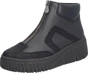 Rieker Stiefelette Lederimitat Keilstiefelette