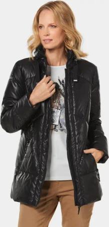 GOLDNER Allwetterjacke Steppjacke in Lederoptik