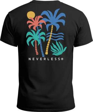 Neverless Print-Shirt Herren T-Shirt mit buntem