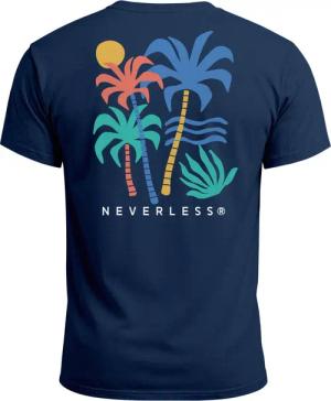 Neverless Print-Shirt Herren T-Shirt mit buntem